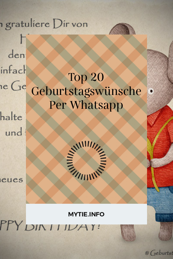 Top 20 Geburtstagswünsche Per Whatsapp